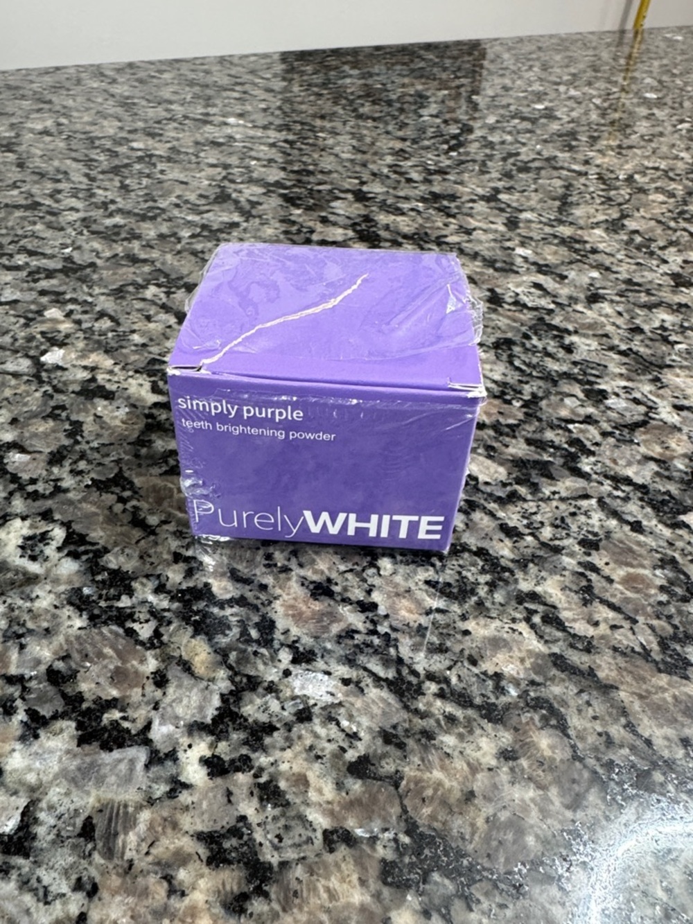PurelyWHITE Simply Purple Teeth Brightening Powder NEW open box